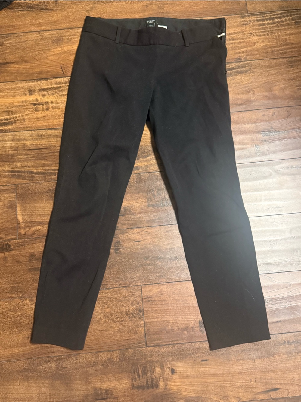 J. Crew Black Straight-Leg Women's Pants